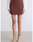 LC WAIKIKI Fusta tricotata cu banda elastica in talie - Maro cognac