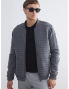 LC WAIKIKI Jacheta bomber cu model uni - Gri melange