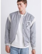 LC WAIKIKI Jacheta college bomber cu capse - Gri