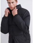 LC WAIKIKI Jacheta matlasata cu fermoar - Negru stins