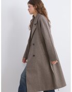 LC WAIKIKI Palton cu cordon si doua randuri de nasturi - Maro taupe deschis