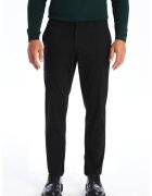 LC WAIKIKI Pantaloni chino slim-fit - Negru
