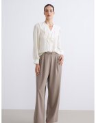 LC WAIKIKI Pantaloni cu croiala ampla si pliuri - Maro taupe