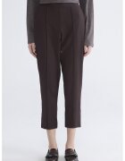 LC WAIKIKI Pantaloni cu pensa si buzunare oblice - Maro inchis