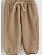 LC WAIKIKI Pantaloni de trening cu croiala conica si snur - Maro pamantiu