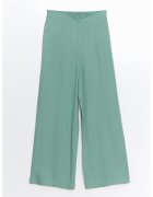LC WAIKIKI Pantaloni din amestec de in cu croiala ampla - Verde