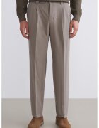LC WAIKIKI Pantaloni eleganti cu talie elastica - Maro deschis