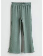 LC WAIKIKI Pantaloni evazati cu talie elatsica - Verde aquamarin