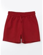LC WAIKIKI Pantaloni scurti din amestec de bumbac - Rosu inchis
