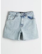 LC WAIKIKI Pantaloni scurti din denim cu talie inalta - Albastru deschis