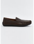 LC WAIKIKI Pantofi loafer din piele ecologica cu model uni - Maro inchis