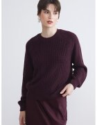 LC WAIKIKI Pulover cu maneci raglan - Violet aubergine