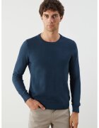 LC WAIKIKI Pulover regular-fit cu model uni - Albastru indigo