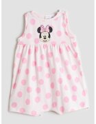 LC WAIKIKI Rochie cu buline si model cu Minnie Mouse - Alb/Roz