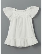 LC WAIKIKI Rochie din bumbac cu decolteu patrat - Alb fildes