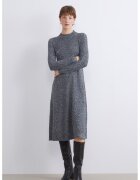 LC WAIKIKI Rochie midi din tricot - Gri inchis melange