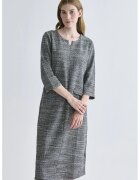 LC WAIKIKI Rochie midi din tuid - Gri melange