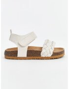 LC WAIKIKI Sandale cu velcro si bareta impletita - Bej deschis