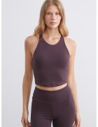LC WAIKIKI Top crop cu bretele incrucisate pe spate - Violet