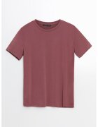 LC WAIKIKI Tricou din amestec de modal cu decolteu la baza gatului - Roz fandango