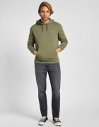 Lee Blugi Barbati - Austin - Regular Fit - Talie Medie - Fermoar - Lungi - 5 Buzunare - Bumbac - Gri - Gri