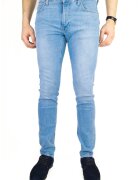 Lee Blugi Barbati - Luke - W36-L32 - 100% Bumbac - Fermoar - Lungi - Talie Medie - 5 Bunzuare - High-Quality - Albastru
