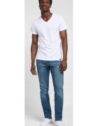 Lee Blugi barbati Skinny Fit XM - albastru Prodigy - talie elastica - W38 L34