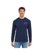 Lee Bluza sport pentru barbati cu maneca lunga - bumbac - bleumarin -