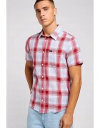 Lee Camasa barbati - model sure - regular fit - bej roscat - bumbac - maneca scurta -