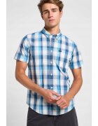 Lee Camasa barbati - Orion - bumbac - albastru - maneca scurta - regular fit