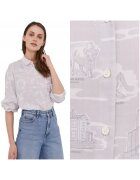 Lee Camasa Dama - Camasa Ls Resort - Material: 100% Vascoza - Croi: Regular Fit - Inchidere: Nasturi - Model Dominant: Mix De Modele - S - Alb - 1 Bucata