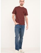 Lee Cooper Blugi drepti cu aspect decolorat - Albastru pastel