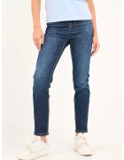 Lee Cooper Blugi skinny cu aspect decolorat - Albastru inchis