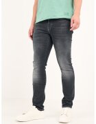 Lee Cooper Blugi slim-fit cu aspect decolorat - Negru stins
