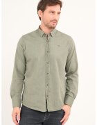 Lee Cooper Camasa de bumbac cu maneci lungi - Grej