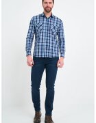 Lee Cooper Camasa in carouri - Albastru inchis