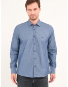Lee Cooper Camasa uni cu maneci lungi - Albastru