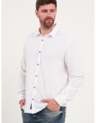 Lee Cooper Camasa uni cu mansete cu nasturi - Alb