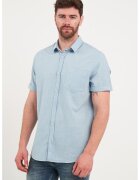 Lee Cooper Camasa uni din bumbac - Albastru deschis