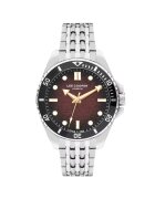 Lee Cooper Ceas barbatesc LC07954.380 Quartz Argintiu