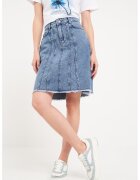 Lee Cooper Fusta midi din denim - Albastru deschis