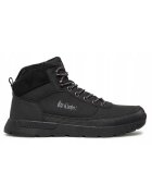 Lee Cooper Ghete din piele ecologica cu detaliu logo - Negru