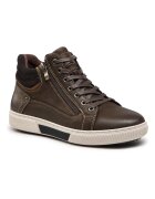 Lee Cooper Pantofi sport barbati Piele naturala - Maro