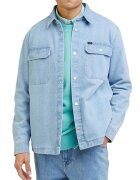 Lee Jacheta denim - pentru barbati - albastru indigo - bumbac