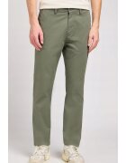 Lee Pantaloni barbati bumbac/elastan - verde - Verde masliniu