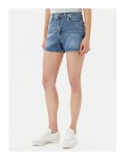 Lee Pantaloni scurti din denim dama 112363526 - Bumbac/Elastan - Albastru - Albastru