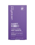 Lee Stafford Bleach Blondes Purple Toning Hot Shots Balsam nuantator 4x15ml