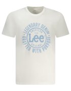 Lee Tricou barbati - 100% bumbac - Alb - LMG0064 - Alb