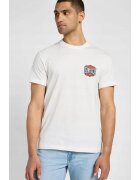 Lee Tricou barbati - RELAXED TEE - supradimensionat - alb - bumbac