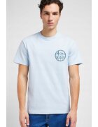 Lee Tricou barbati - Relaxed Tee - supradimensionat - albastru - bumbac -